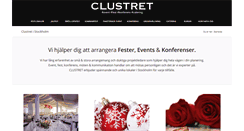 Desktop Screenshot of clustret.se